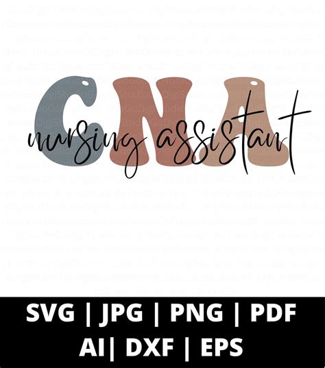 Cna Svg Cna Png Cna Life Png Certified Nursing Assistant Svg