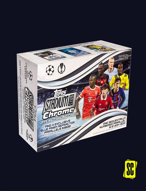 TOPPS UCC STADIUM CLUB CHROME 2022 23 BLASTER BOX MEGA BOX SportyCards