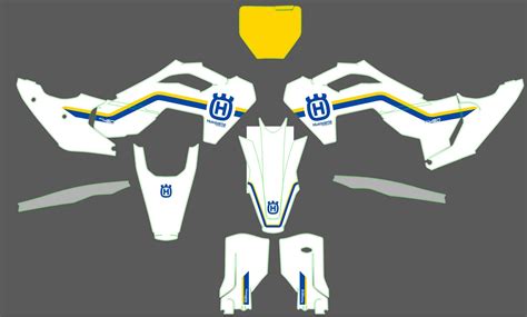 Kit D Co Husqvarna Tc Fc Origine Boutique Kit D Co Moto