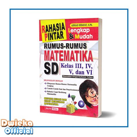 Jual Rumus Rumus Matematika Berhitung Sd Shopee Indonesia