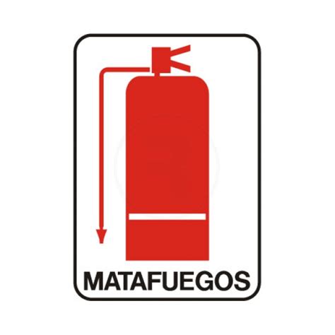 Cartel Se Alizacion Matafuego