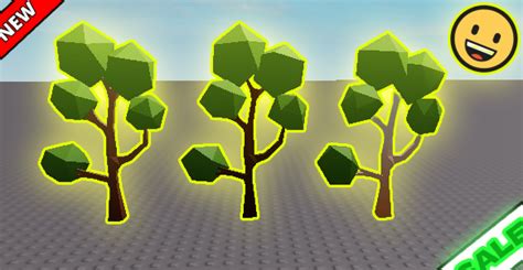 Robloxians Low Poly Tree Nature Asset Clearly Development