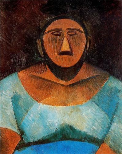 Farm Woman Pablo Picasso 1908 Hermitage St Petersburg Russia