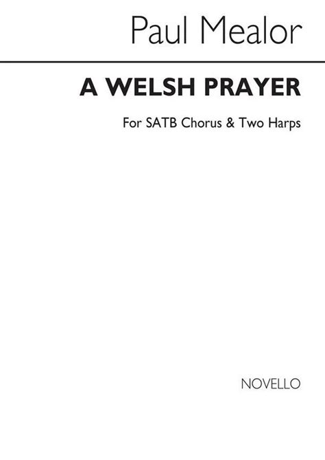 A Welsh Prayer Von Paul Mealor Im Stretta Noten Shop Kaufen