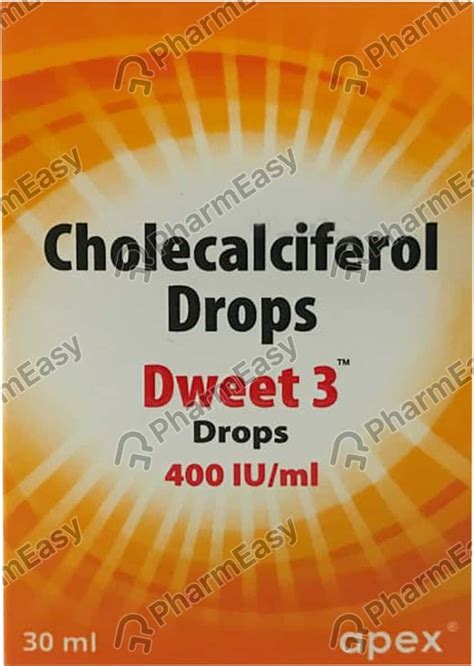 Dweet 400 Iu Oral Drop 30 Uses Side Effects Price And Dosage Pharmeasy