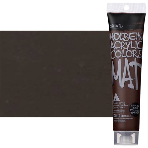 Holbein Mat Acrylics Burnt Umber Ml Tube Jerry S Artarama