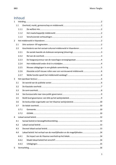 Bbo Samenvatting Inhoud Studocu