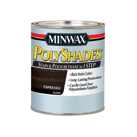 Minwax 214974444 Polyshades Stain And Polyurethane Gloss Liquid