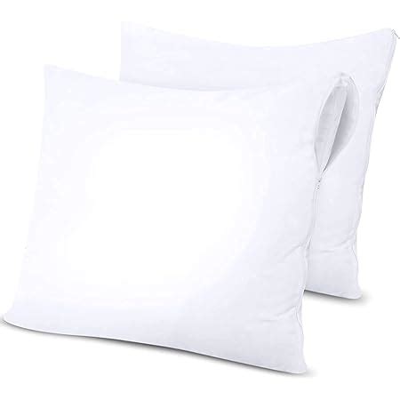 Utopia Bedding Prot Ge Oreiller Imperm Able X Cm Lot De