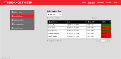 Attendance System With Face Recognition Devpost