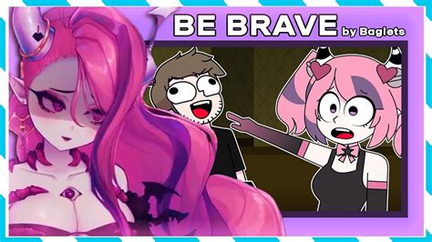 Mousey React To Be Brave Cdawgva Ironmouse Animated Youtube