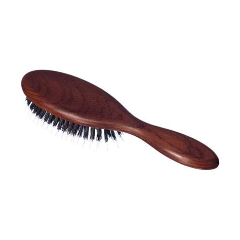 Plisson Hair Brush Boar Bristles And Nylon Pins Small — Fendrihan