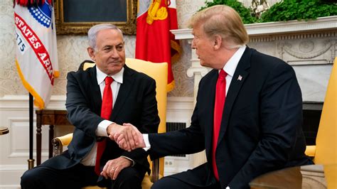 Trump With Netanyahu Formally Recognizes Israels Authority Over