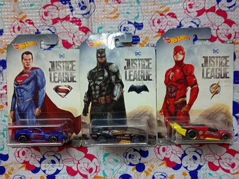 Hot Wheels DC Justice League 正義聯盟 車仔 超人 蝙蝠俠 閃電俠 興趣及遊戲 玩具 遊戲類 Carousell