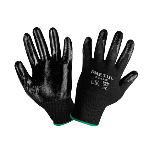 Ficha Tecnica Guantes Textiles Con Recubrimiento De Nitrilo Alta