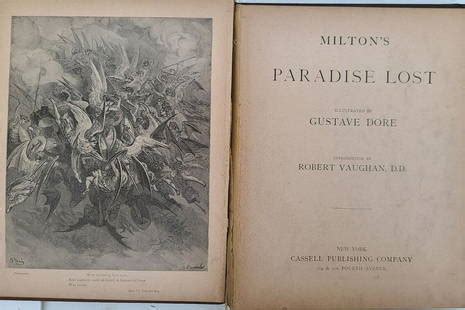 paradise lost illustrated  gustave dore