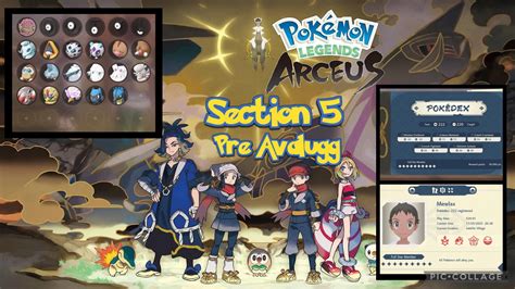 Legends Arceus Section 5 Perfect Research Tasks Complete R