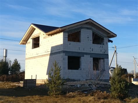 Строительство дома из газосиликатных блоков под ключ. Цена за 1м2.