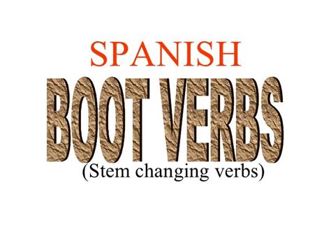 Boot Verbs