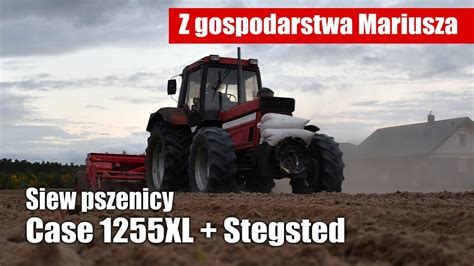 Z Gospodarstwa Mariusza Siew Pszenicy Case Xl Stegsted Youtube