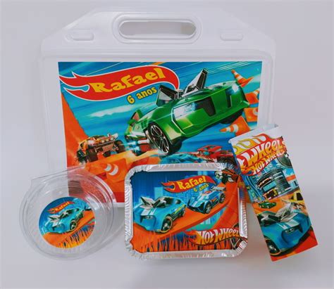 Lembrancinha Festa Na Escola Hot Wheels Produtos Elo