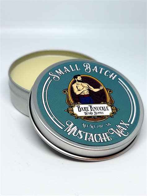 Artisan Mustache Wax Beeswax Bare Knuckle Beard Supply Etsy