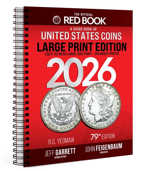 The Red Book 2026: A Guide Book of United States Coins (Large Print)