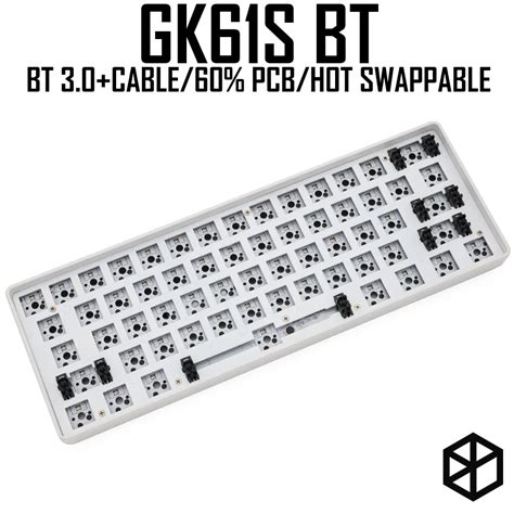 Aluminum Mechanical Hot Swap Keyboard Support Plate For GTX61 GYP61S GK60 Stabilizer