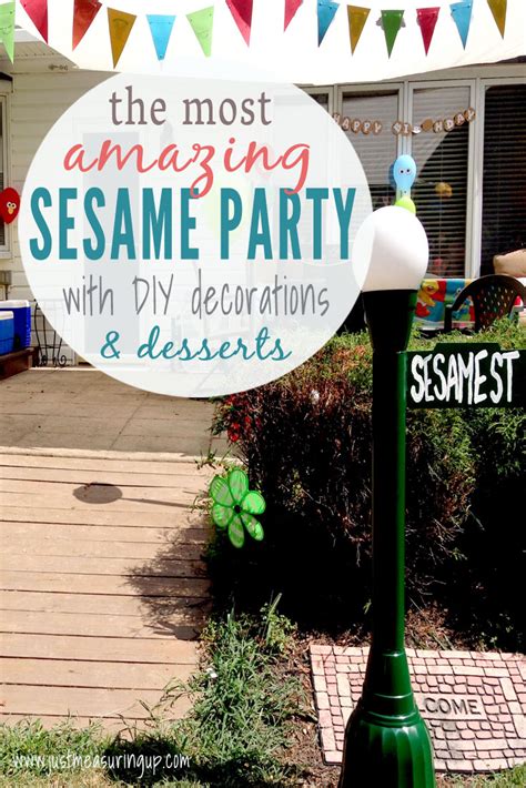 How to Throw a DIY Sesame Street Party that Everyone Will Remember