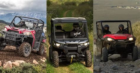 Polaris Ranger Vs Can Am Defender Vs Honda Pioneer