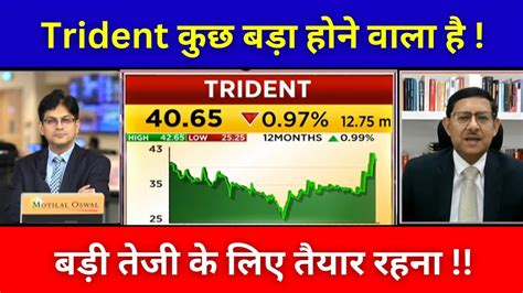 Trident Share News Trident Share Target Trident Share Price