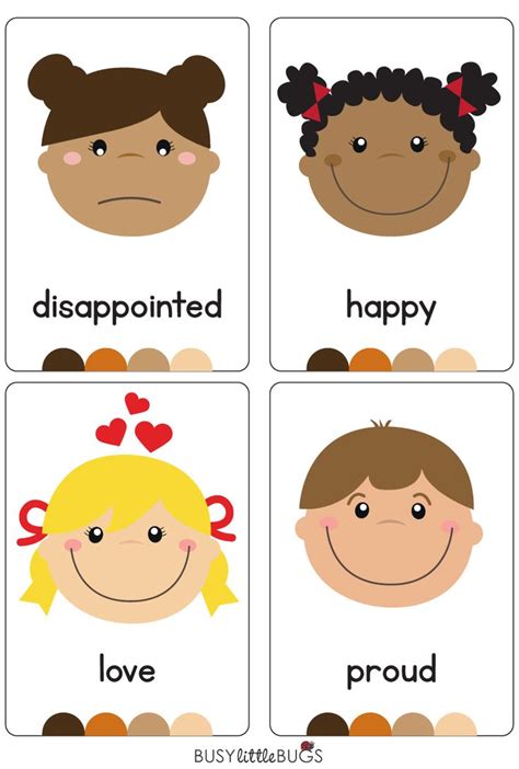 Free Printable Emotions Flashcards Printable Calendars At A Glance