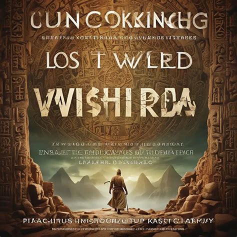 Unlocking the Lost World: Exploring the Mysteries of Vanished ...