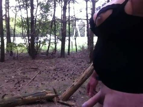 Almost Naked In The Woods Near A Busy Road Short Vid XHamster