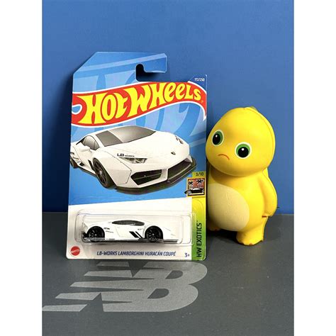 Jual Hot Wheels Lamborghini Huracan Lbwk Putih Lb Works Shopee Indonesia