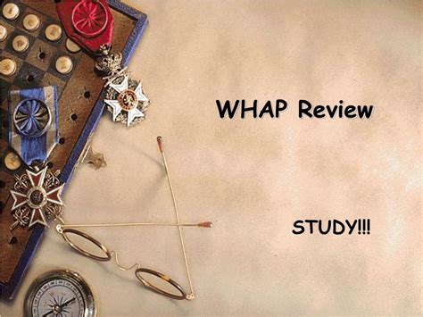 Ppt Whap Review Powerpoint Presentation Free Download Id6474390