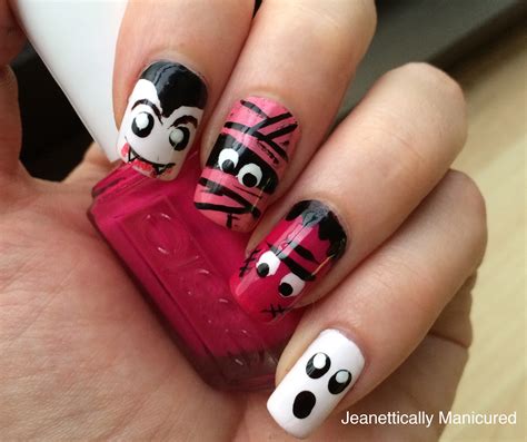 Halloween Monster Nails