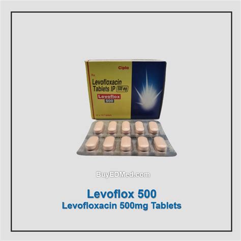 Levofloxacin 500mg (Levoflox) Tablets - Buyedmed Online Pharmacy: Save ...