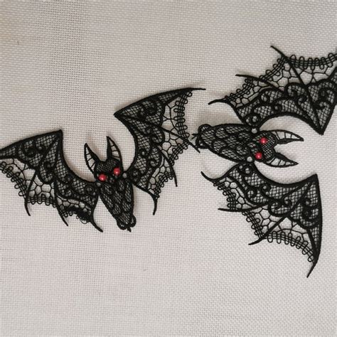 Lace Bat Etsy