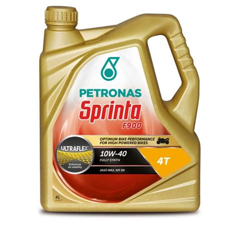 Petronas Lubrificante Moto Sprinta F900 10W 40 4L Kuantokusta