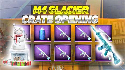 Pubg Lite M416 Glacier Crate Opening M4glacier YouTube