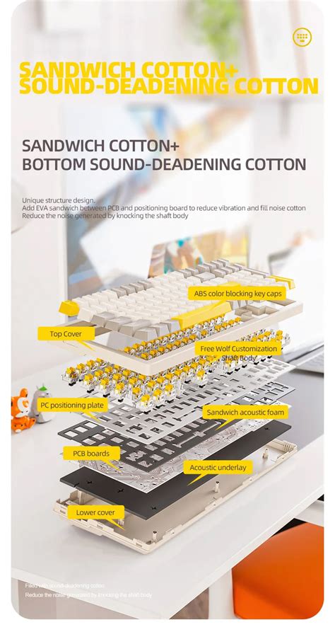 K Wireless Key Hot Swap Mechanical Keyboard