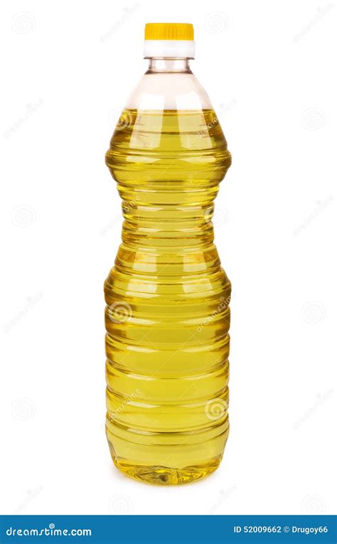 Plastic Bottle Of Vegetable Oil Stock Photo Image Of Color Refined