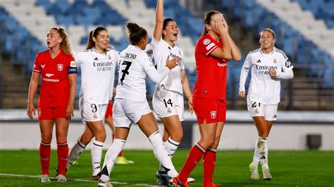 Fc Twente Vrouwen Krijgt Pak Slaag In Champions League Van Real Madrid