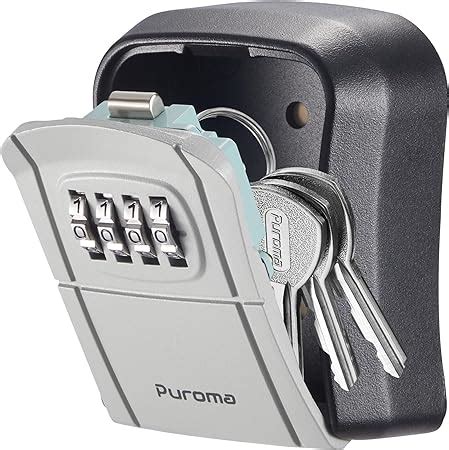 Amazon Puroma Key Lock Box Combination Lockbox Wall Mounted Key