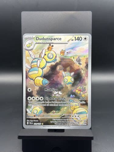 Dudunsparce Paldea Evolved Holo Illustration Rare Pok Mon Tcg