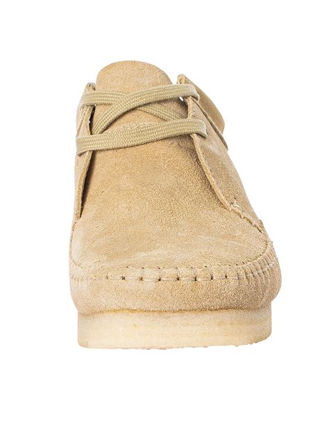 Clarks Originals Weaver Suede Shoes Maple Standout