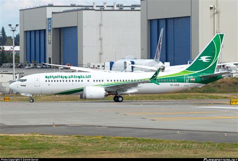 Yi Asz Iraqi Airways Boeing Max Photo By Daniel Gorun Id