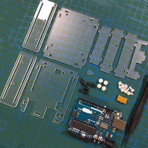 Arduino Uno R Transparent Case Laser Cut Acrylic Case Cdr And Svg File