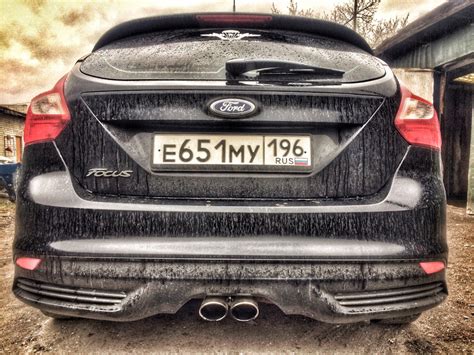 Выхлоп — Ford Focus Hatchback III, 1,6 л, 2011 года | тюнинг | DRIVE2